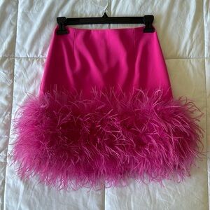 NADINE MERABI MIA PINK SKIRT